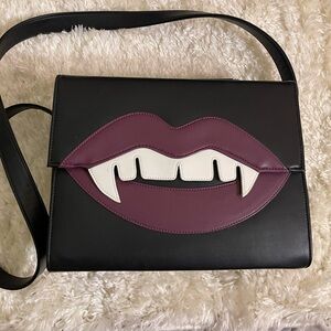 Stylish Black and Purple Women's Bag Dollz Kill
